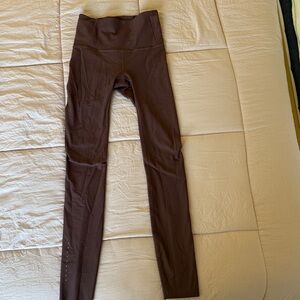 Lululemon Athletica Chocolate Leggings